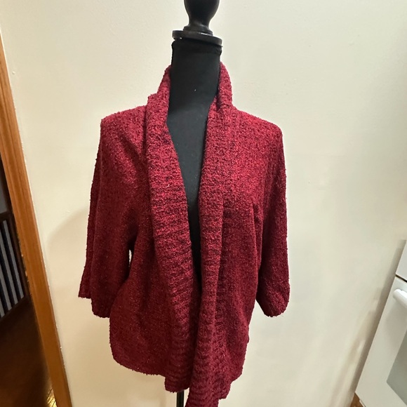 IN Studio brick red cardigan xl - Picture 1 of 8